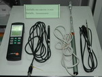 Thermoanemometer (เครื่องวัดและบันทึกค่าความเร็วลม อุณหภูมิ ความชื้น และอื่น ๆ)