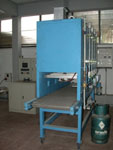 Infrared drying testing unit