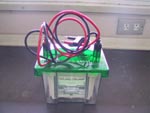 Vertical Gel Electrophoresis with Power Supply