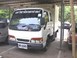 Refrigerated container truck