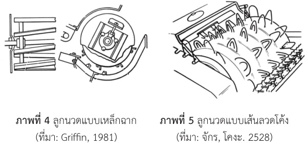 ลูกนวดแบบเหล็กฉาก-ลูกนวดแบบเส้นลวดโค้ง