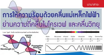 การให้ความร้อนด้วยคลื่นแม่เหล็กไฟฟ้าย่านความถี่คลื่นไมโครเวฟ และคลื่นวิทยุ