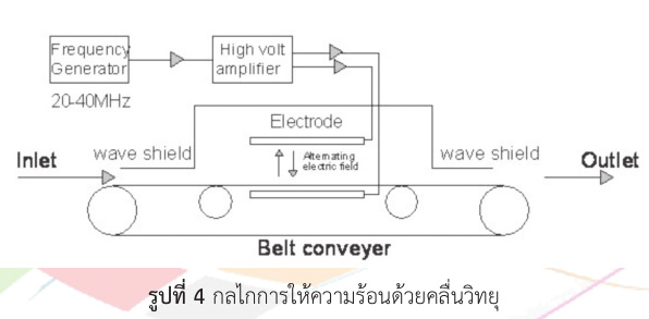 กลไกการให้ความร้อนด้วยคลื่นวิทยุ