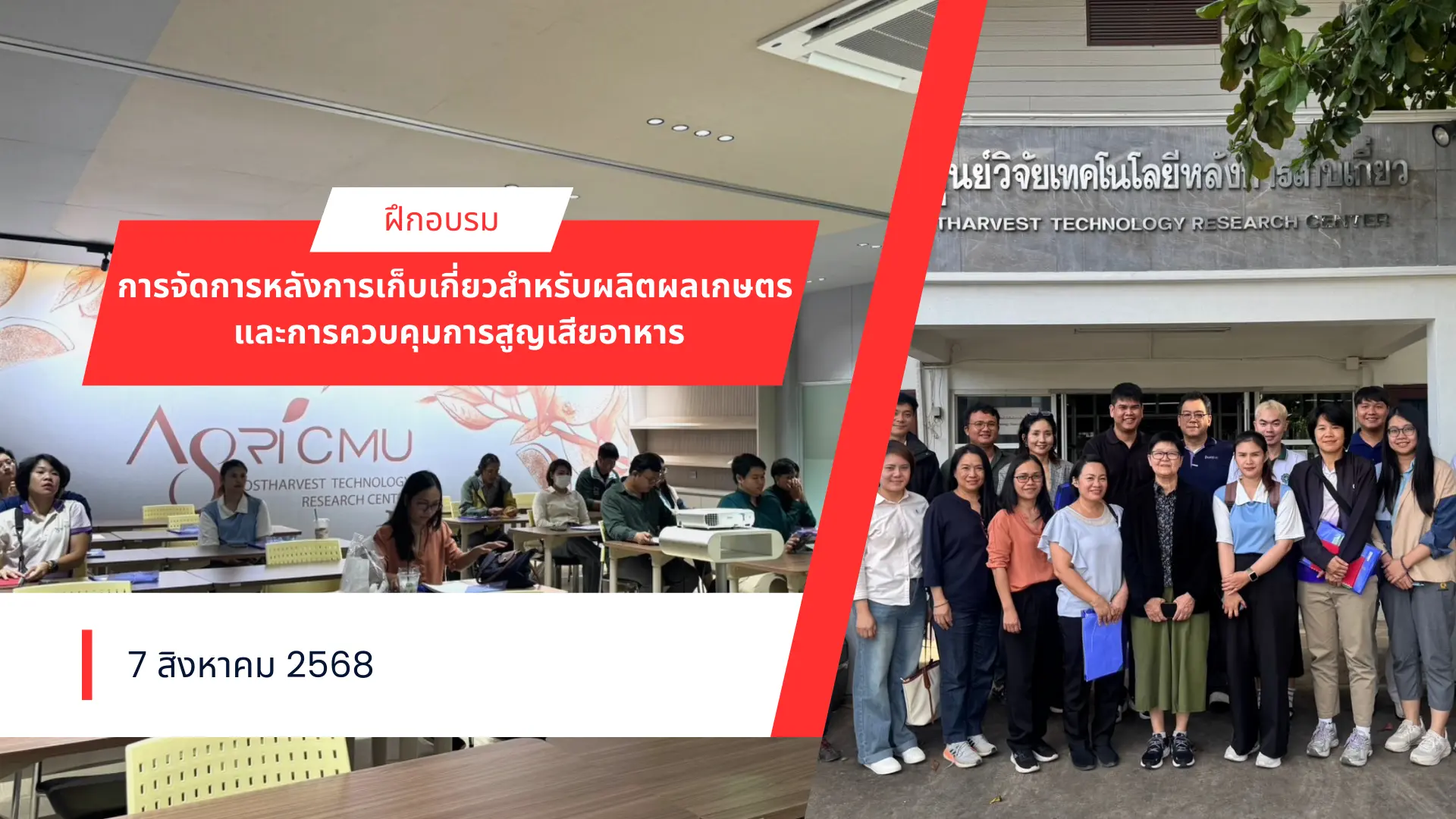 การจัดการหลังการเก็บเกี่ยว